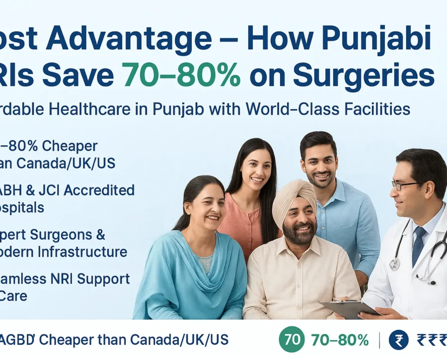 Cost Advantage – How Punjabi NRIs Save 70–80% on Surgeries - NRI Careconnect